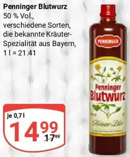 Globus Penninger Blutwurz Angebot