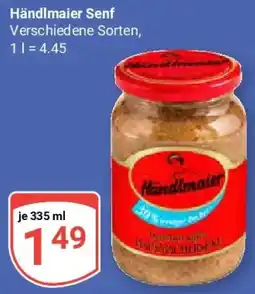 Globus Händlmaier Senf Angebot
