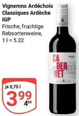 Globus Vignerons Ardéchois Classiques Ardèche IGP Angebot