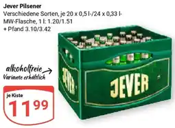 Globus Jever Pilsener Angebot