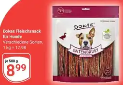 Globus Dokas Fleischsnack für Hunde Angebot