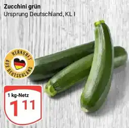Globus Zucchini grün Angebot