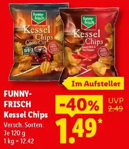 Lidl FUNNY-FRISCH Kessel Chips Angebot
