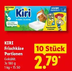 Lidl KIRI Frischkäse Portionen Angebot