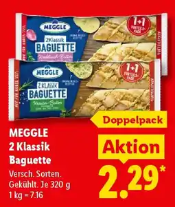 Lidl MEGGLE 2 Klassik Baguette Angebot