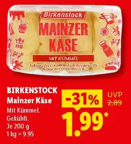 Lidl Birkenstock mainzer käse Angebot