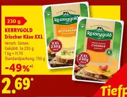 Lidl KERRYGOLD Irischer Käse XXL Angebot
