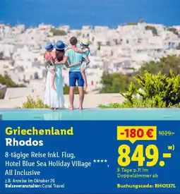 Lidl Griechenland Rhodos Angebot