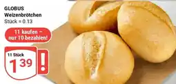Globus GLOBUS Weizenbrötchen Angebot