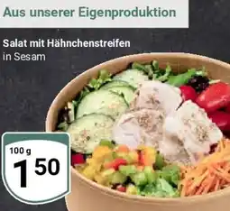 Globus Salat mit Hähnchenstreifen Angebot