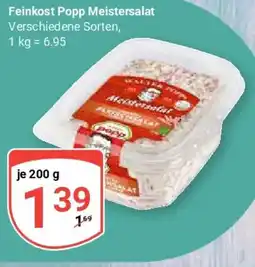 Globus Feinkost Popp Meistersalat Angebot
