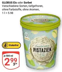 Globus GLOBUS Eis oder Sorbet Angebot