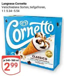 Globus Langnese Cornetto Angebot