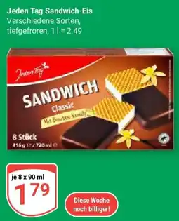 Globus Jeden Tag Sandwich-Eis Angebot