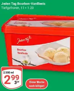 Globus Jeden Tag Bourbon-Vanilleeis Angebot