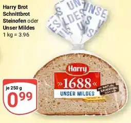 Globus Harry Brot Schnittbrot Steinofen oder Unser Mildes Angebot