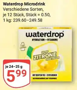 Globus Waterdrop Microdrink Angebot