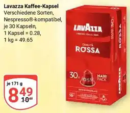 Globus Lavazza Kaffee-Kapsel Angebot