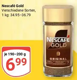 Globus Nescafé Gold Angebot