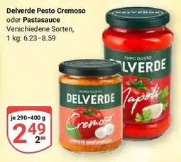 Globus Delverde Pesto Cremoso oder Pastasauce Angebot