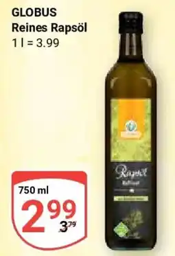 Globus GLOBUS Reines Rapsöl Angebot