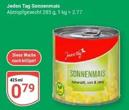 Globus Jeden Tag Sonnenmais Angebot
