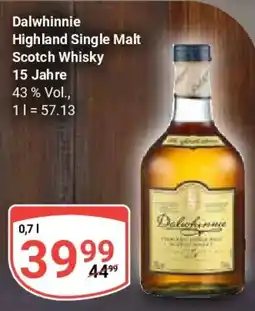 Globus Dalwhinnie Highland Single Malt Scotch Whisky Angebot