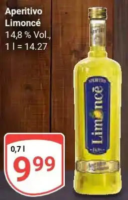 Globus Aperitivo Limoncé Angebot