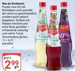 Globus Himbeer Sirup Angebot
