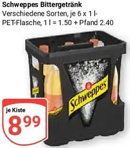 Globus Schweppes Bittergetränk Angebot