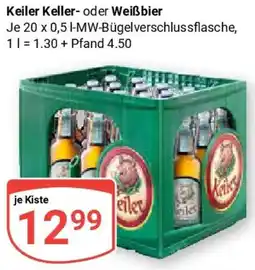 Globus Keiler Keller- oder Weißbier Angebot