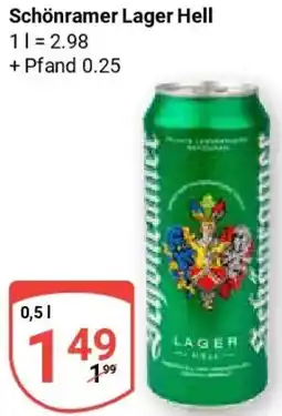 Globus Schönramer Lager Hell Angebot
