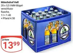Globus Mönchshof Hell Angebot