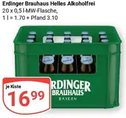 Globus Erdinger Brauhaus Helles Alkoholfrei Angebot