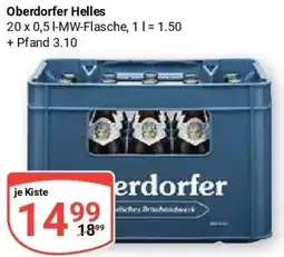 Globus Oberdorfer Helles Angebot