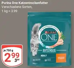 Globus Purina One Katzentrockenfutter Angebot