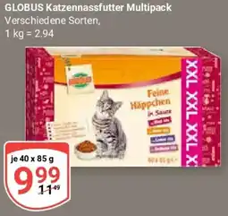 Globus GLOBUS Katzennassfutter Multipack Angebot