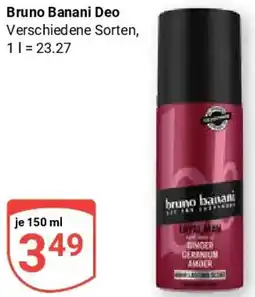 Globus Bruno Banani Deo Angebot