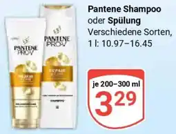 Globus Pantene Shampoo oder Spülung Angebot