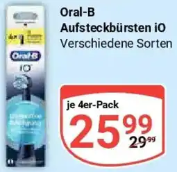 Globus Oral-B Aufsteckbürsten iO Angebot