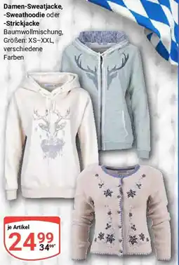 Globus Damen-Sweatjacke, Sweathoodie oder Strickjacke Angebot