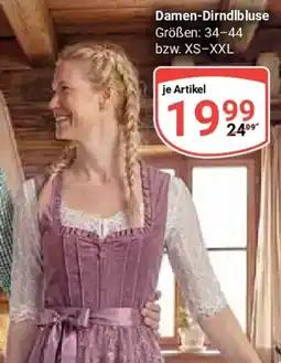 Globus Damen-Dirndlbluse Angebot