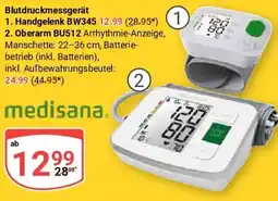 Globus Medisana Blutdruckmessgerät Angebot