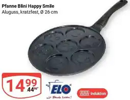Globus ELO Pfanne Blini Happy Smile Angebot
