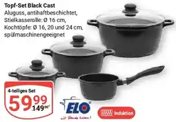 Globus ELO Topf-Set Black Cast Angebot