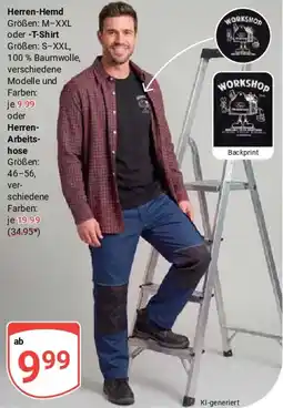 Globus Herren-Hemd oder T-Shirt Angebot