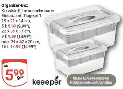 Globus keeeper Organizer-Box Angebot