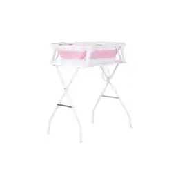 Netto Marken-Discount Chipolino Babybadewanne-Set Malibu 78 cm, Ständer, klappbar, Thermometer, Ablauf rosa Angebot