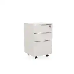 Netto Marken-Discount hjh OFFICE Rollcontainer DAVIK MDF Platte, Melaminbeschichtung Angebot