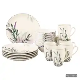Netto Marken-Discount Seltmann Weiden Frühstücks-Set Savona Provence 18er Set Angebot